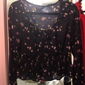 Floral blouse